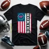 Virginia Tech Hokies American Flag Shirt