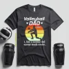 Volleyball Dad Shirt, Vintage Volleyball Dad Like A Normal Dad Shirt