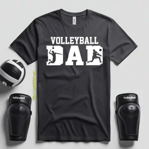 Volleyball Dad Shirt, Volleyball Dad Volleyball Player V3 Shirt