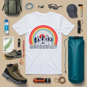 Wanderlust For Hiking And Traveling Lover Shirt