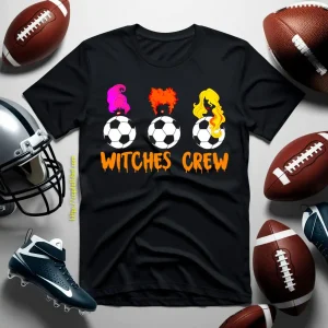 Witches Crew Hocus Pocus Witch Playing Football Shirt