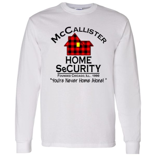 McCallister Home SeCurity You’re Never Home Alone Founded Chicago Shirt