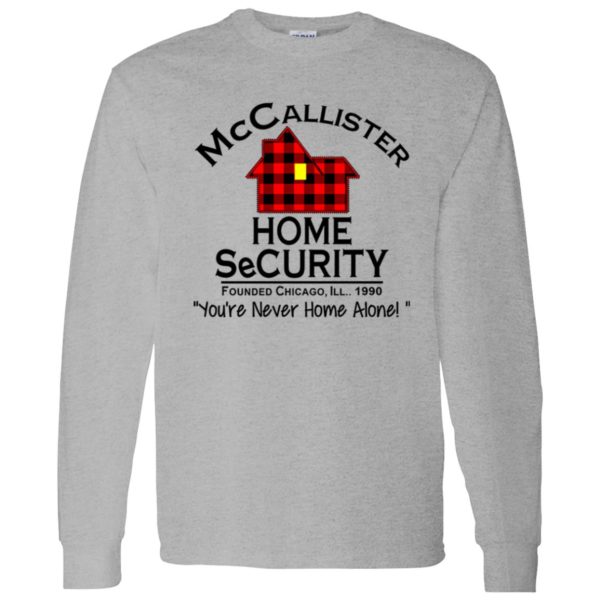 McCallister Home SeCurity You’re Never Home Alone Founded Chicago Shirt