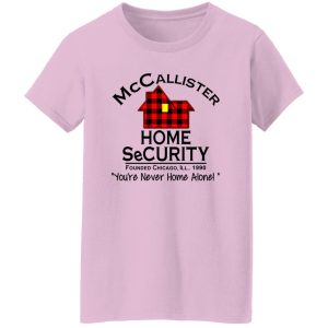 McCallister Home SeCurity You’re Never Home Alone Founded Chicago Shirt