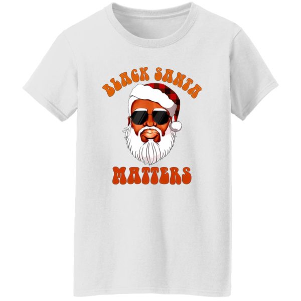 Black Santa Matters African American Santa Claus Shirt