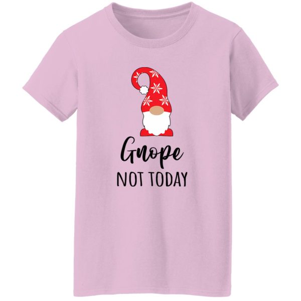 Gnome Christmas Gnope Not Today Shirt