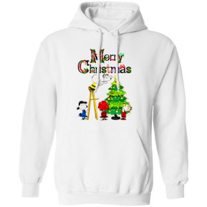 Merry Christmas Snoopy Charlie Brown Lucy van Pelt Linus van Pelt Shirt