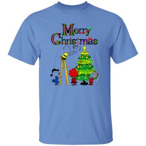 Merry Christmas Snoopy Charlie Brown Lucy van Pelt Linus van Pelt Shirt