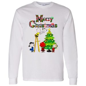 Merry Christmas Snoopy Charlie Brown Lucy van Pelt Linus van Pelt Shirt