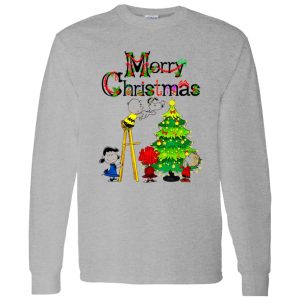 Merry Christmas Snoopy Charlie Brown Lucy van Pelt Linus van Pelt Shirt