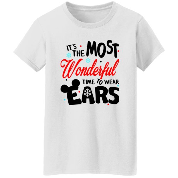 It’s The Most Wonderful Time To Wear Ears Shirt