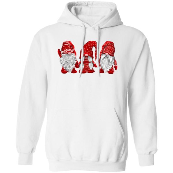 Hanging With Red Gnomies Christmas Santa Claus Shirt