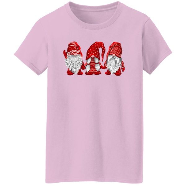 Hanging With Red Gnomies Christmas Santa Claus Shirt