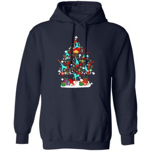 Yoga Christmas Tree Yoga Poses Shirt