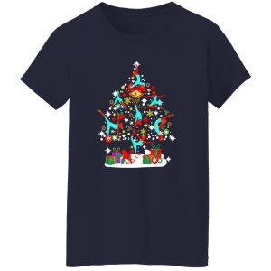 Yoga Christmas Tree Yoga Poses Shirt