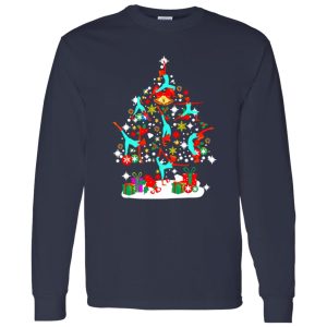 Yoga Christmas Tree Yoga Poses Shirt