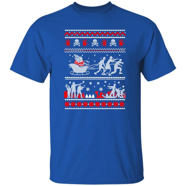 The Walking Dead Christmas Shirt