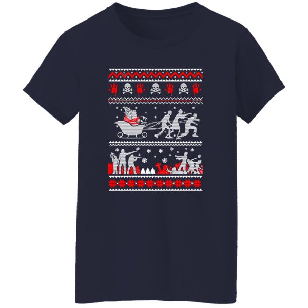 The Walking Dead Christmas Shirt