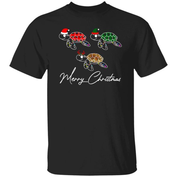 Turtles Merry Christmas Shirt