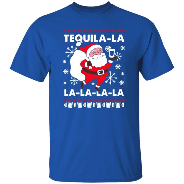 Tequila La La Santa Claus Shirt