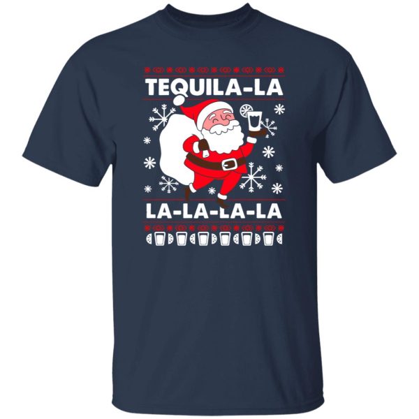 Tequila La La Santa Claus Shirt