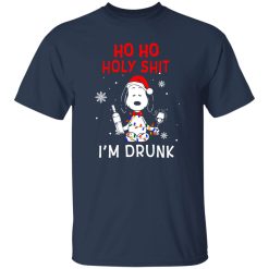 Snoopy Ho Ho Holy Shit I’m Drunk Shirt