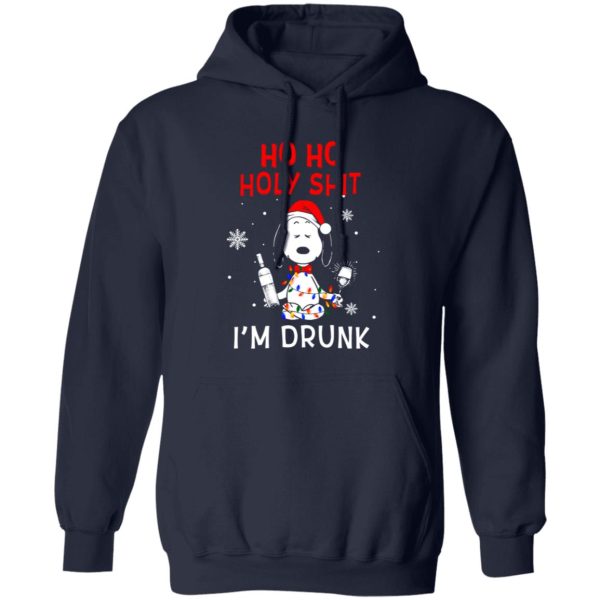 Snoopy Ho Ho Holy Shit I’m Drunk Shirt