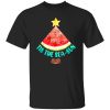 Tis The Sea-sun Watermelon Xmas Tree Merry Christmas Shirt