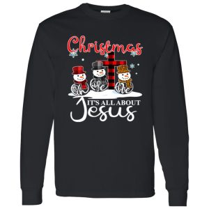 Christmas It’s All About Jesus Faith Hope Love Shirt