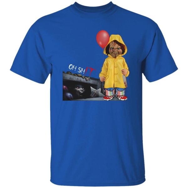 Chucky Georgie Denbrough oh shit IT Shirt