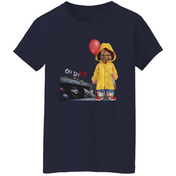 Chucky Georgie Denbrough oh shit IT Shirt