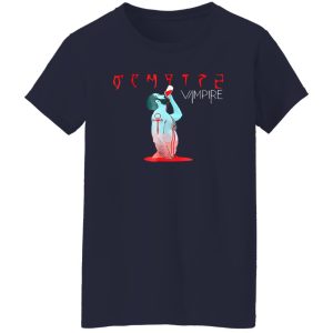 Halloween Dark Vampire Graphic Shirt