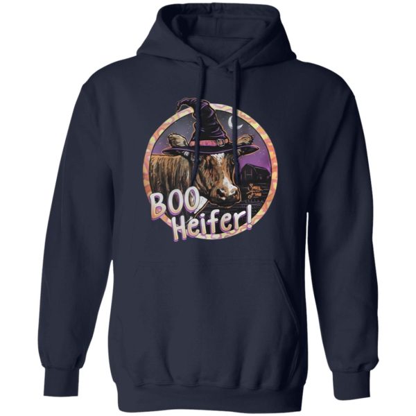 Boo heifer witch Halloween Shirt