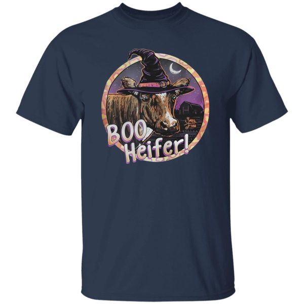 Boo heifer witch Halloween Shirt