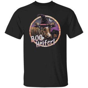 Boo heifer witch Halloween Shirt