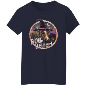 Boo heifer witch Halloween Shirt