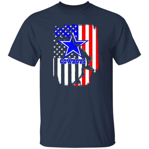 Dallas Cowboys Inside American Flag Shirt