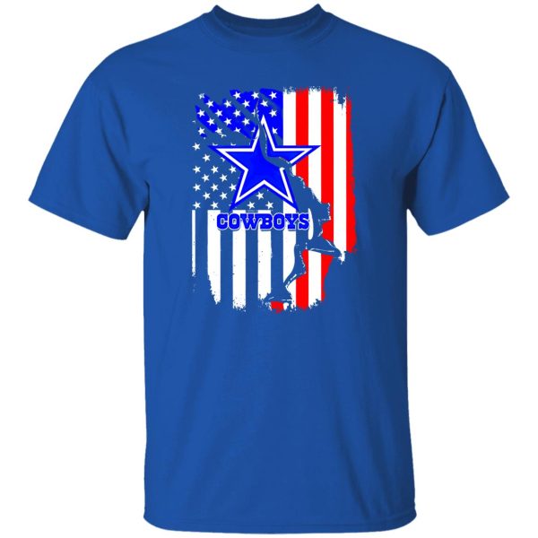 Dallas Cowboys Inside American Flag Shirt