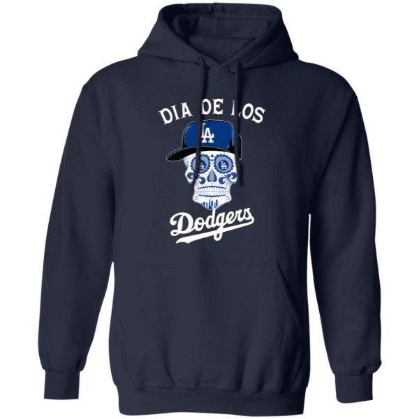 Dia De Los Los Angeles Dodgers Sugar Skull Shirt