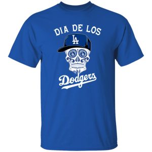 Dia De Los Los Angeles Dodgers Sugar Skull Shirt