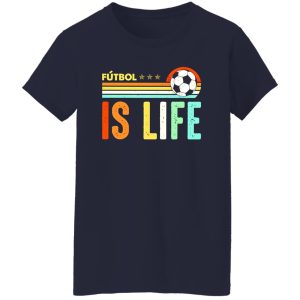 Vintage Futbol Is Life Gift For Football Lover Shirt