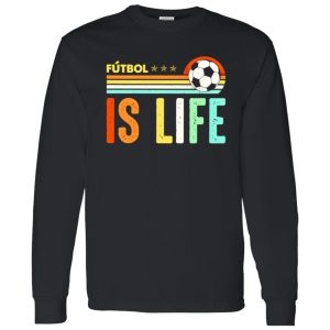 Vintage Futbol Is Life Gift For Football Lover Shirt