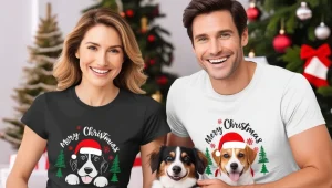 Best Christmas T-Shirts for Pet Lovers Celebrate with Your Furry Friends