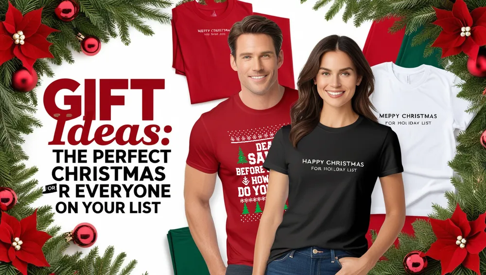 Gift Ideas The Perfect Christmas T-Shirts for Everyone on Your List