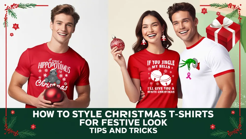 How to Style Christmas T-Shirts for a Festive Look Tips and Tricks