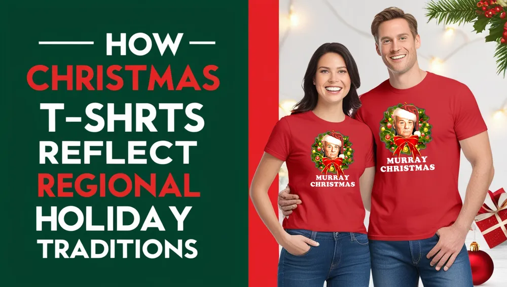 How Christmas T-Shirts Reflect Regional Holiday Traditions