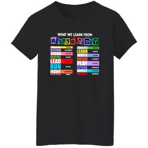 What We Learn From Black History Shirt