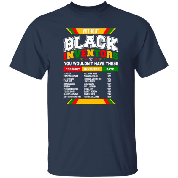 Black Inventors Black History Shirt