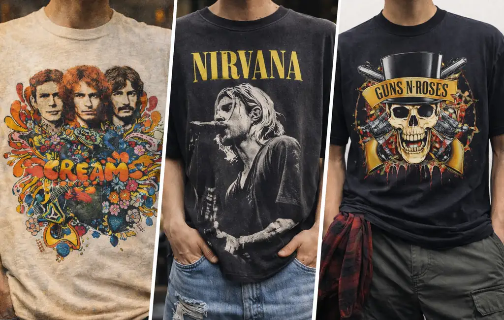 Modern Music Graphic T Shirt Design Shirt