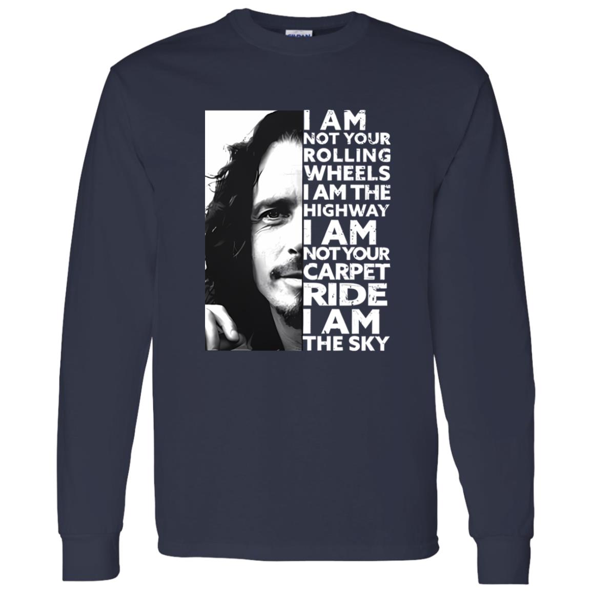 1062-10156-108557621 Audioslave I Am Not Your Rolling Wheels I Am The Highway Shirt